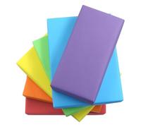 6 Color Double-sided Solid Rainbow Color Gift Wrapping Paper,Vibrant Color Matte Wrapping Paper Colorful Gift Wrap Paper for Kid Valentine's Day Birthday Baby Shower Wedding Christmas Party,20x28 inch
