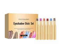 6 Color Eyeshadow Stick Long Lasting Vitamin E Enriched for Day & Night Makeup 16