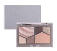 6-Color Nude Eyeshadow Palette - Matte and Shimmer Shades for Neutral Smokey Bronze Eye Makeup