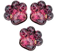 6 colores Cat Paw Squeeze Toy, Starry Sky Cat Paw Squish Toys, Fun Squishy Pinch Toy Paw Relaxing Stress Toy for Kids Adults Halloween Easter Party Favors 3Pcs color 3