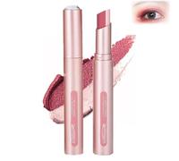 6 Colors Eyeshadow Stick, Soft Creamy Dual-Ended Gradient Eye Shadow Sticks for Mature Women, Shiny Eyeshadow Pencil for Eye Make-Up, Waterproof Long Lasting, for Beginners (#A)