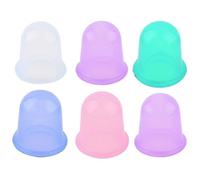 6 Colors Family Full Body Neck Back Massage Helper Sillicone Anti Cellulite Massager Vacuum Cans