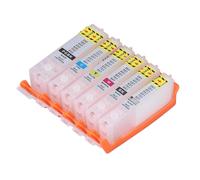 6 Colors Ink Cartridge Refill Inkjet Box Replacement Printer Accessories for PIXMA MG6350