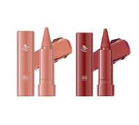 6 Colors Lip Liner Set, Makeup, Lip Liner Stain, Matte Nude Lip Contour Lipliner, Waterproof Long Lasting Lipstick Lip Liner Set, Velvety Nude Color, Smudge-Proof Lip Liner Pen (01#+03#)