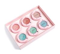 6 Colors Monochrome Potato Mashed Eyeshadow Glitter Shimmering Shining Lasting Matte Metallic Eye Cosmetic Metallic Eyeshadow