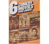 6 Comedy Movies: The Heat / Office Space / Let's Be Cops / The Internship / Unfinished Business / The Sitter