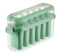 6-Compartment Ice Cream Moulds Water Ice Maker Type Ice Moulds Silicone Self-Ice Making Children Moulding Food-Safe Silicone Mould for Juice Kitchen