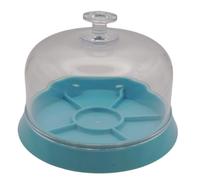 6 Compartments Dustproof Protective Cover for Small Parts, Watchmaking, Jewellery, Precision Mechanics, Keep Your Parts Safe During Disassembly, Easy to Reassemble, Blue