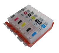 6 Compatible Refillable Ink Cartridges For MG6340 MG7140 IP8740 MG7540 PGI-450 BK CLI-451 With Permanent Chips