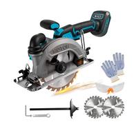 6" Cordless Circular Saw Compatible with Makita 18V-21V Battery (No Battery)
