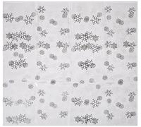 6-Count Cello Goodie Bags, Snowflake Design