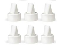 [6-count] Papablic Duckbill Valves For Spectra And Medela, Replaceable Duckbill Valves For Spectra S1 Spectra S2 Valves And Medela Pump In Style, Bpa/