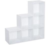 6 Cubes 3-Tier Shelving Cabinet