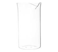 6 Cup Cafetiere Glass Replacement Cup with Spout, 350ml | Tea and Cold Beverages Use, Easily Installed Portable Part, Coffee Press Replacement Mug for Home Brewing
