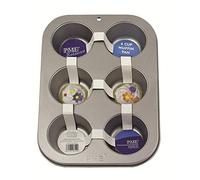 6 Cup Cupcake Size Tin / Non Stick Pan by PME make 6 Cupcakes