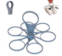 6-Cup Drinks Carrier Tray Holiday Foldable, Portable Drinks Holder Holiday, Reusable Drink Carrier with Handle for Holidays, Festivals, Sports, Gigs, Beverage Carrier for Coffee, Pints, Beer (1PCS)