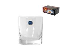 6 Cylindrical Glasses 25089 D.o.f cl 28 Transparent Bohemia