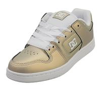 (6) DC Shoes Manteca 4 Lx Womens Skate Trainers in Gold
