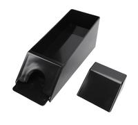 6 Deck Card Shoe, Plastic Playing Card Dispenser Dealer Game Table Accessory with Unique Shape for Smooth Dealing, for Family Game Night Black