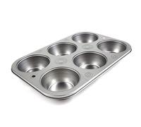 6 Deep Cup Non Stick Muffin Fairy Cake Baking Tray Tin Yorkshire Pudding Pies (2)
