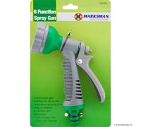 6 Dial Garden Hose Pipe Spray Gun Grip Handle Multi Pattern Water Sprayer Attachment Gardening Hand Tool Multi Purpose