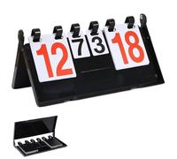 6-digit scoreboard, sports competition scoreboard, portable flip sports scoreboard, flip sports scoreboard, for scoreboard, sports competitions, football, basketball, tennis, rugby, table tennis