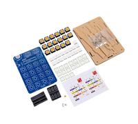 6 digits DIY Calculator Kit DIY Electronic Kits College Learning Electronics With shell 128x90 mm