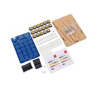 6 digits DIY Calculator Kit DIY Electronic Kits College Learning Electronics With shell, 128x90mm