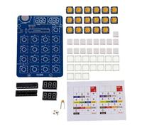 6 digits DIY Calculator Kit DIY Electronic Kits College Learning Electronics Without shell 128x90 mm