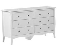 6 Drawer Chest White WINCHESTER