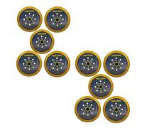 6" Dual Action Hook + Loop DA Orbital Backing Pad Sander Sanding 10 Pack