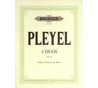 6 duos op.48 : for violin (2 Vl.) and piano