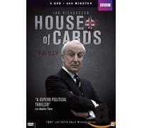 6 DVD House of Cards Trilogy - UNCUT - Ian Richardson - BBC (DUTCH IMPORT)