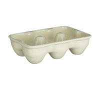 6 Egg Holder, Cream