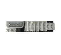 6 Fan Hubs with 2 ARGB LED Strips for PCs Case RGBs Sync Controller Easy Installation Computer Case Fan Hubs