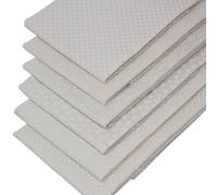 6 Fat Quarters Bundle - 'Tone on Tone Classic White' Fabrics in White.100% Cotton for Quilting, Patchwork & Crafting (Includes a Free Patchwork Pattern by Overdale Fabrics)