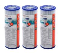 6 Filter Cartridges for Swimming Pool Pumps by Intex Bestway, Size 2
