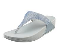 (6) FitFlop Lulu Crystal Embellished Womens Platform Sandals in Blue