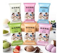 6 Flavor Ice Cream Powder Mix (100g X6) Homemade Vanilla Strawberry Matcha No Machine Needed