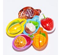 6 Flavor mixed fruit soft candy, durian candy, mango sugar, coffee milk sugar, coconut cake, fruit snack gift package, preserved fruit, healthy & nutritious Dim sum, wedding candy (6 Flavor Mix,320g)