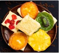 【6 Flavors Fruit Cheese】Mango,Pineapple,Cherry,Apricots,Dried Preserved Fruit,Vegan,Healthy Nutritious Snacks,Leisure Food,Delicious Chinese Snack Gifts (Mixed flavor,125g)