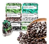 6 flavors of coffee candy,Chewing coffee candy,Nut Snacks,Coffee flavored snacks, Ready to eat Office Snacks,Coffee Flavored Candy,Wedding Candies,coffee fondant (Mixed Flavors,6 box)