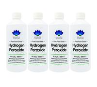 6% Food Grade Hydrogen Peroxide - 2 Litres (4 x 500ml Bottles)