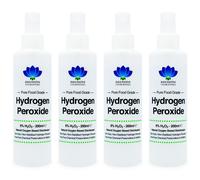 6% Food Grade Hydrogen Peroxide - 200ml Spray - Pack of 4