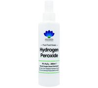6% Food Grade Hydrogen Peroxide Spray - 200ml, Pure, No Additives, BPA-Free Bottle for Sanitising & Cleaning