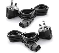 6 Foot 3-Pin Amplifier Power Cord Compatible with Fender Guitar Amplifier, ION Speaker Block Job Rocker, ION iPA76C iPA76S IPA100 IPA117C iPA117P IPA125 IPA69 Total PA Plus Power Cable, Pack of 2