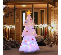 6 Foot Christmas Inflatable Tree LED Lighted for Home Indoor Outdoor Decoration White