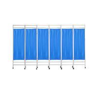 6-Foot Medical Privacy Screen, Foldable 5-Panel Room Divider, Temporary Fence for Clinics, Patient Privacy(6-panel)
