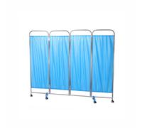 6-Foot Waterproof Medical Privacy Screen - 4-Panel Partition for Beauty Salons, Hospitals, Clinics & Massage Rooms(Color-2,4-panel)