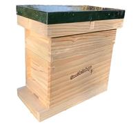 6 Frame Pine Beekeeping Nuc with additional Super and Queen Excluder